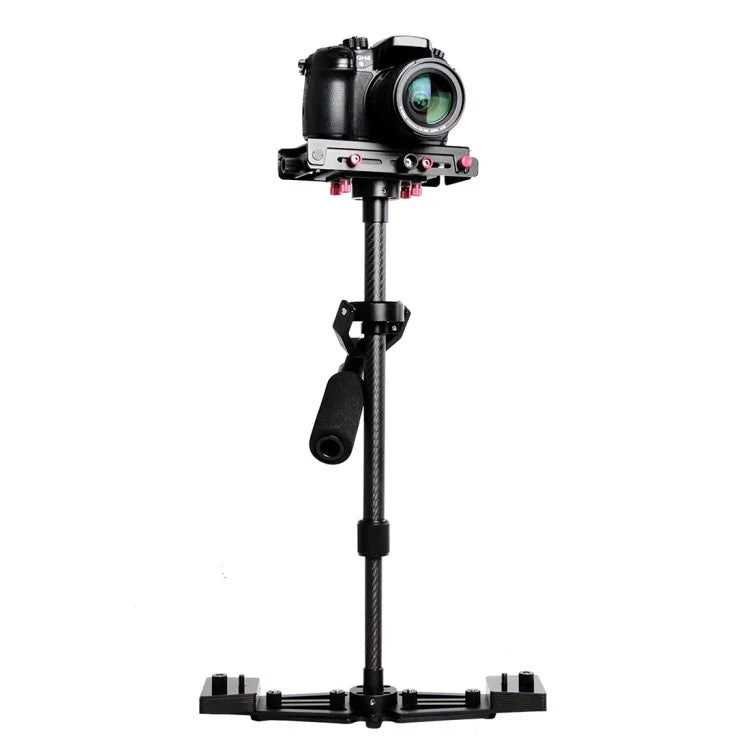 مثبت يدوي محترف YELANGU YLG0107K بطول 40-67 سم من الألمنيوم والطيران وألياف الكربون لكاميرات DSLR DV