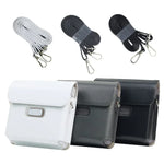 غطاء حقيبة جلد PU كامل للجسم مع حزام لجهاز FUJIFILM instax Link WIDE، لجهاز FUJIFILM instax Link WIDE