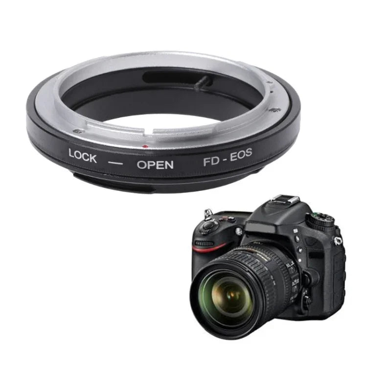 حلقة تحويل تركيب عدسة FD-EOS لعدسة Canon FD إلى عدسة EOS EF، FD-EOS