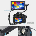 شاشة مراقبة ميدانية لكاميرا DSLR بقياس 6 إنش FEELWORLD FW568 V3 مع 3D LUT، IPS بدقة Full HD 1920 × 1152، دعم مدخل ومخرج HDMI، ذراع إمالة