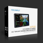 شاشة مراقبة ميدانية DSLR بقياس 10.1 بوصة فائقة السطوع 2000 نت تعمل باللمس من FEELWORLD طراز LUT11S، مدخل ومخرج 3G-SDI 4K HDMI، لوحة IPS بدقة 1920 × 1200، LUT11S