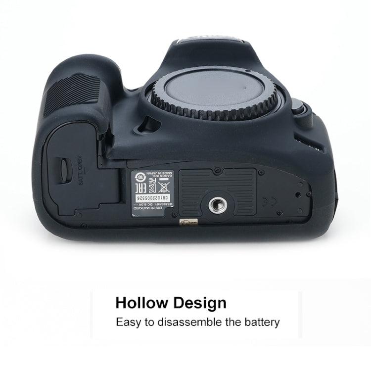 غطاء حماية سيليكون ناعم لجهاز Canon EOS 7D Mark II، لجهاز Canon EOS 7D Mark II