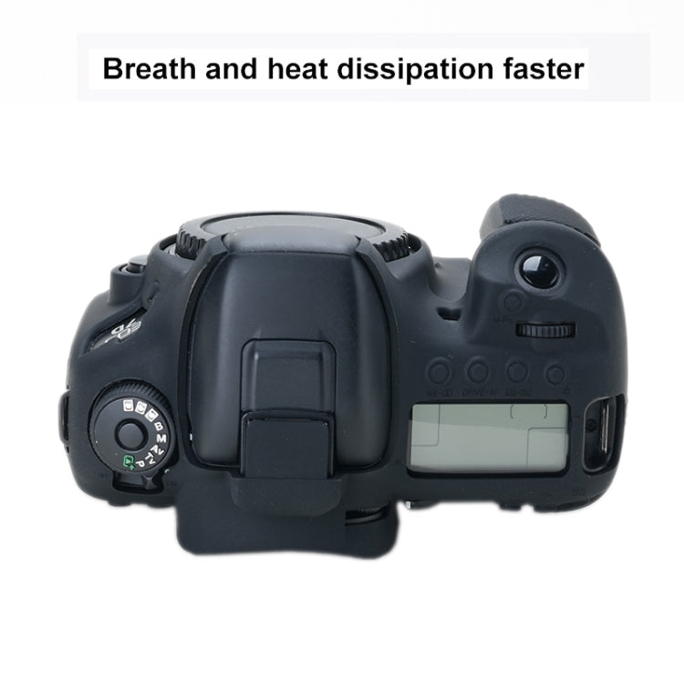 غطاء حماية سيليكون ناعم لجهاز Canon EOS 7D Mark II، لجهاز Canon EOS 7D Mark II