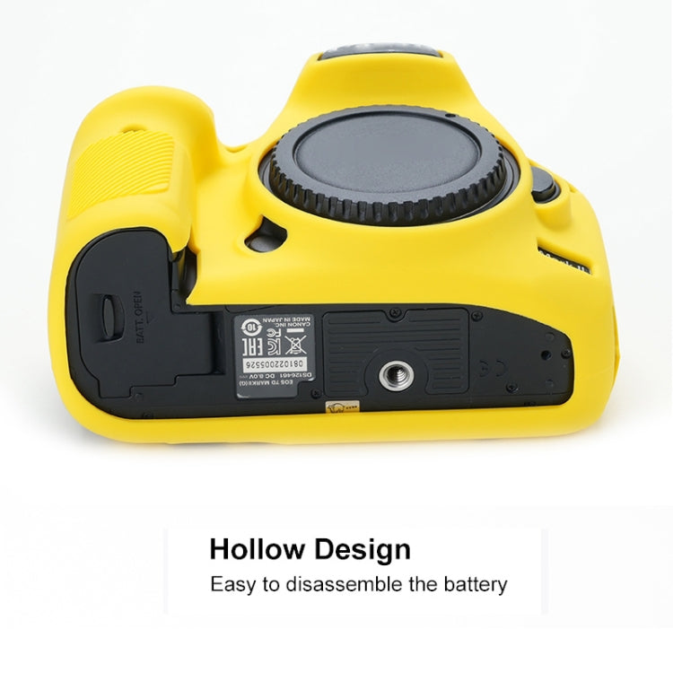 غطاء حماية سيليكون ناعم لجهاز Canon EOS 7D Mark II، لجهاز Canon EOS 7D Mark II