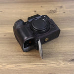 قاعدة نصف غطاء كاميرا من جلد PU مع خيط 1/4 بوصة لكاميرا Fujifilm XH2S، لـ Fujifilm XH2S