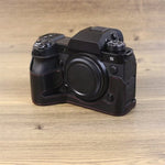 قاعدة نصف غطاء كاميرا من جلد PU مع خيط 1/4 بوصة لكاميرا Fujifilm XH2S، لـ Fujifilm XH2S