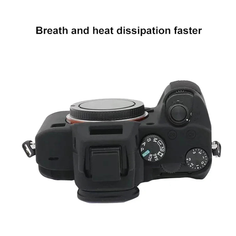 غطاء حماية ناعم من السيليكون لكاميرا سوني A7S III / A7S3، لسوني A7S III / A7S3