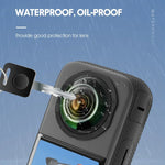 غطاء حماية عدسة PC لـ Insta360 X3 STARTRC، لحماية عدسة Insta360 X3