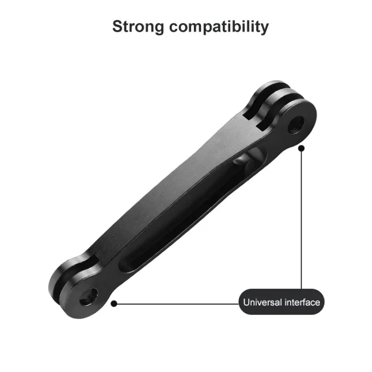 ذراع تمديد قبضة ألومنيوم 3 في 1 لكاميرات GoPro، Insta360، DJI وغيرها من كاميرات الأكشن، 3 في 1