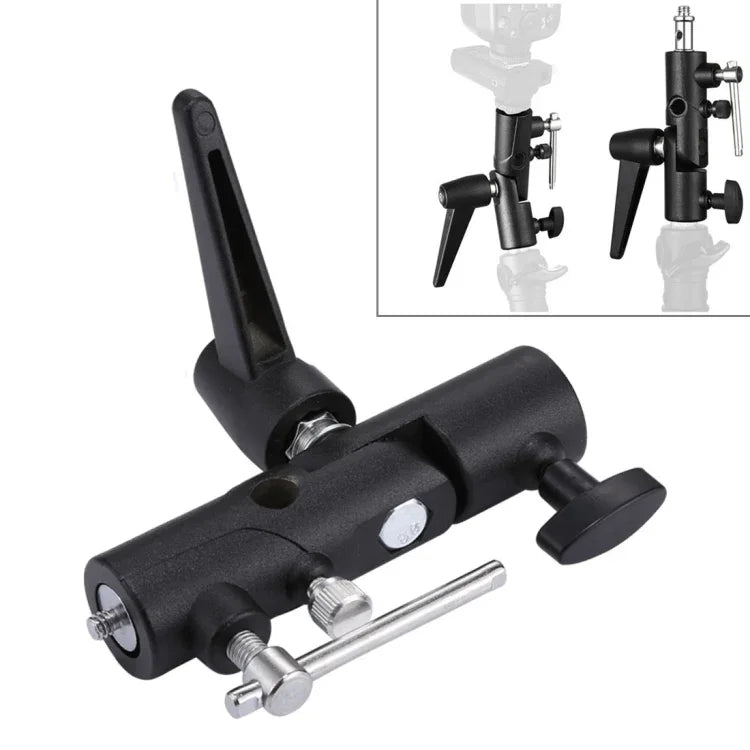 H Type Multifunctional Flash Light Stand Umbrella Bracket, Max Load: 3kg, H-Bracket