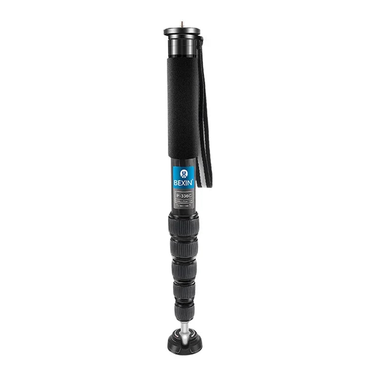 حامل عصا أحادية ألياف الكربون كاميرا BEXIN P336C للسفر والبث المباشر، P336C