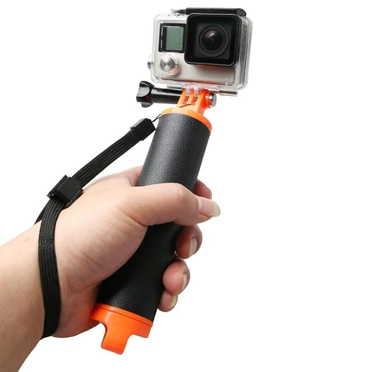 مقبض عائم مع حامل ثلاثي القوائم وحزام مضاد للضياع قابل للتعديل لكاميرات GoPro وInsta360 وDJI وغيرها من كاميرات الأكشن، حامل ثلاثي القوائم