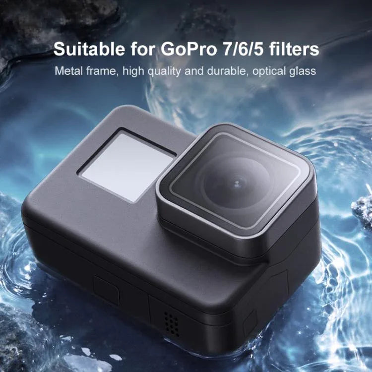 قطعة إصلاح عدسة واقية من الأشعة فوق البنفسجية UV لكاميرات GoPro HERO7 /6 Black /5 Black، لمرشحات UV لكاميرا GoPro HERO5