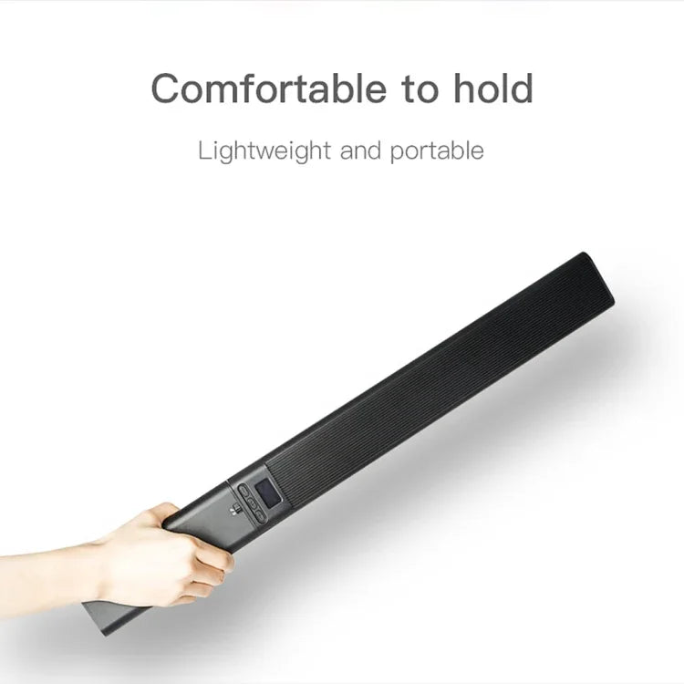 LUXCeO P6 RGB ضوء فيديو LED عصا ملونة للتحكم اليدوي عبر التطبيق، ضوء تعبئة LED كامل الألوان، P6