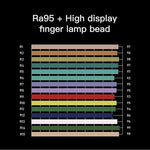 LUXCeO P6 RGB ضوء فيديو LED عصا ملونة للتحكم اليدوي عبر التطبيق، ضوء تعبئة LED كامل الألوان، P6