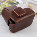 Full Body Camera PU Leather Case Bag with Strap for Olympus E-PL3 / E-PM1, For Olympus E-PL3