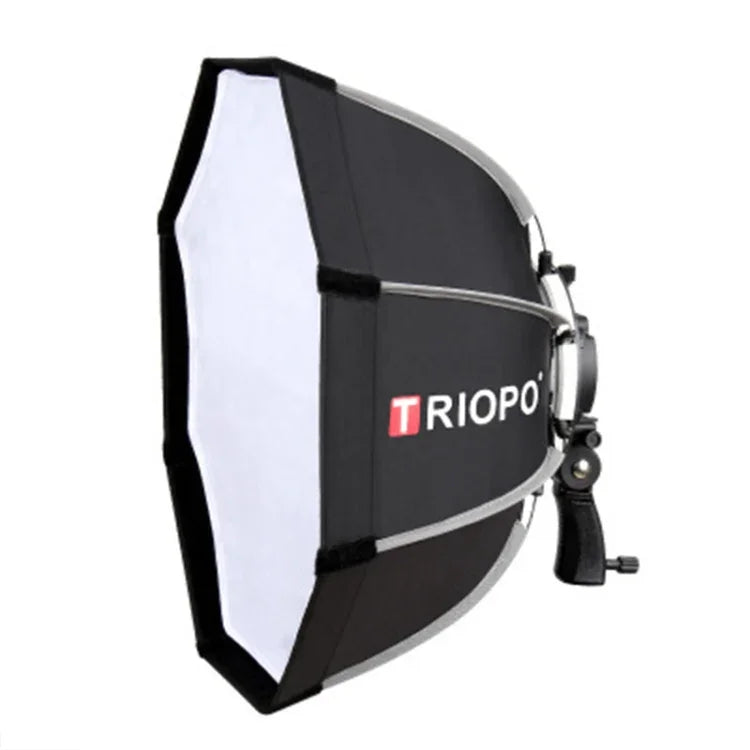 موزع ضوء فلاش Speedlite على شكل ثماني الأضلاع بقطر 55 سم مع مقبض تثبيت من TRIOPO KS55، KS55