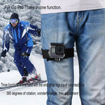 أحزمة يد ومعصم وذراع وساق GP278 ثلاثية الوظائف مع دوران 360 درجة لتركيب كاميرات GoPro وInsta360 وDJI وغيرها من كاميرات الحركة، GP278