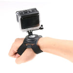 أحزمة يد ومعصم وذراع وساق GP278 ثلاثية الوظائف مع دوران 360 درجة لتركيب كاميرات GoPro وInsta360 وDJI وغيرها من كاميرات الحركة، GP278