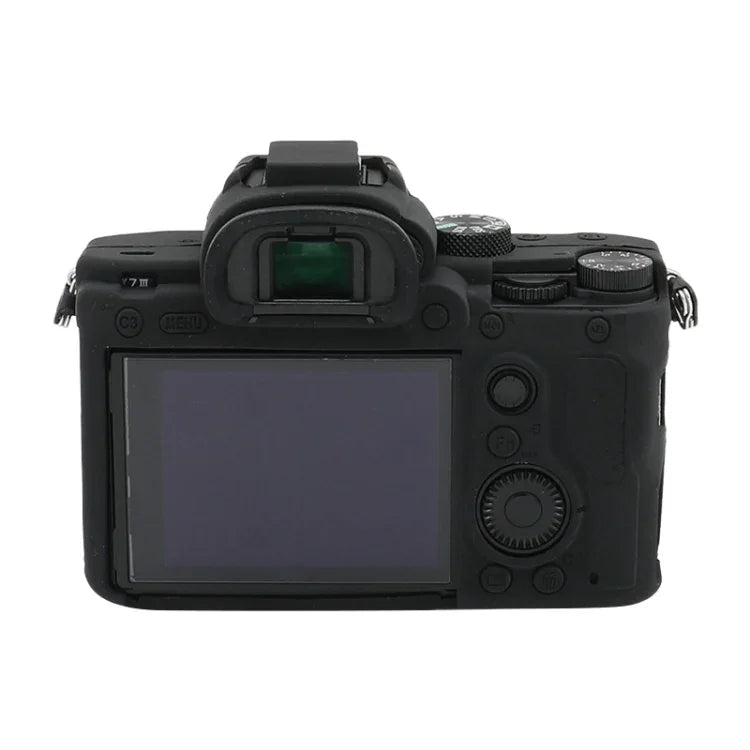 غطاء حماية سيليكون ناعم لكاميرا سوني A7 III / ILCE-7M3 / A7R III، لكاميرا سوني A7 III / ILCE-7M3 / A7R III