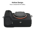 غطاء حماية سيليكون ناعم لكاميرا سوني A7 III / ILCE-7M3 / A7R III، لكاميرا سوني A7 III / ILCE-7M3 / A7R III