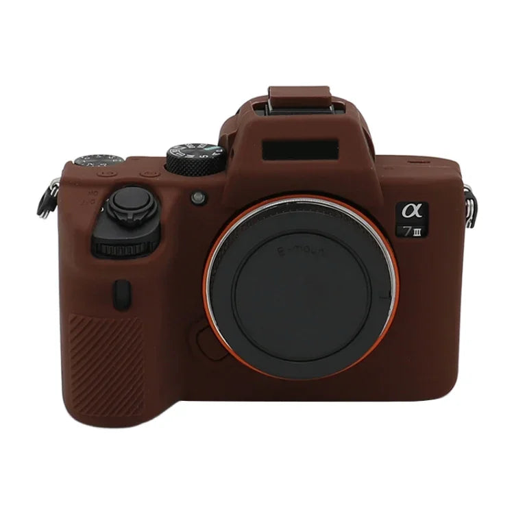 غطاء حماية سيليكون ناعم لكاميرا سوني A7 III / ILCE-7M3 / A7R III، لكاميرا سوني A7 III / ILCE-7M3 / A7R III