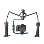 مثبت عنكبوت YELANGU YLG-0108F مع لوحة تحرير سريع لكاميرات الفيديو DV وكاميرات DSLR