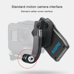 RUIGPRO حامل مشبك دوار 360 درجة على شكل J مع مسمار لتثبيت كاميرات GoPro HERO9 Black / HERO8 Black / HERO7 /6 /5، DJI Osmo Action، Xiaoyi وكاميرات الحركة الأخرى