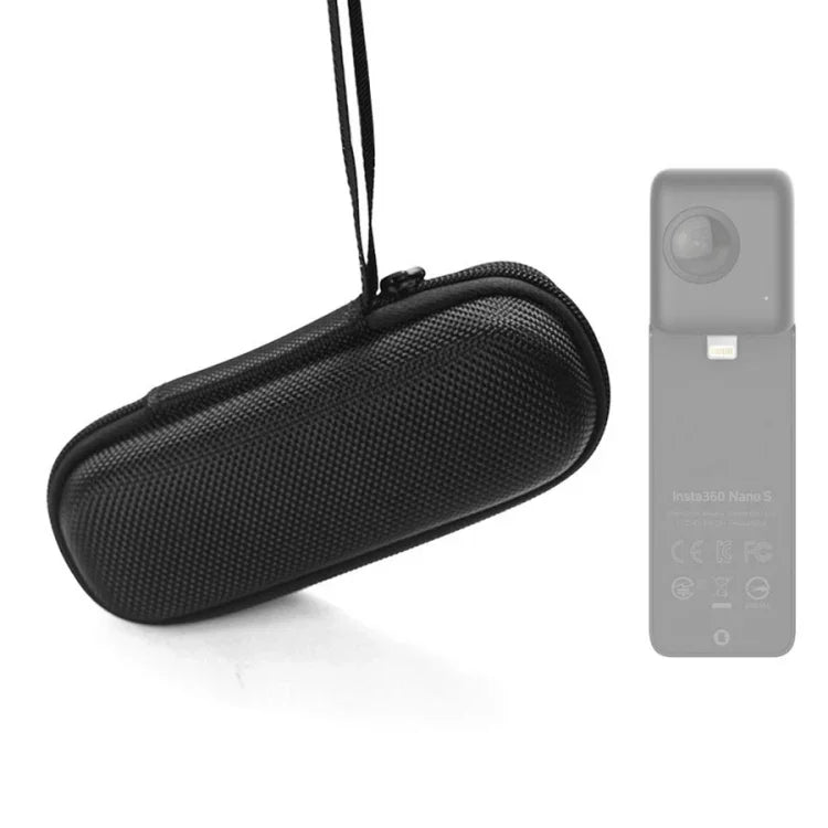 حقيبتان واقيتان ذكيّتان لكاميرا الرياضة VR360 لـ Insta360 Nano S، الحجم: 14 سم × 6 سم × 5.5 سم، لـ Insta360 Nano S