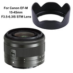 غطاء عدسة EW-53 لعدسة Canon EF-M 15-45mm F3.5-6.3IS STM، EW-53