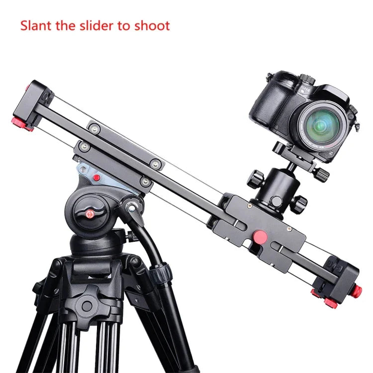 ييلانغو YLG0109I مسار سكة انزلاق بطول 50 سم / 100 سم (يُركب على حامل ثلاثي) لكاميرات DSLR / SLR / كاميرات الفيديو، 50 سم / 100 سم