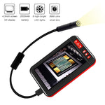 P20 شاشة عرض 4.3 بوصة منظار داخلي HD1080P مع 8 مصابيح LED، الطول: 10m، قطر العدسة: 8mm، سلك صلب، الطول: 10m، سلك صلب