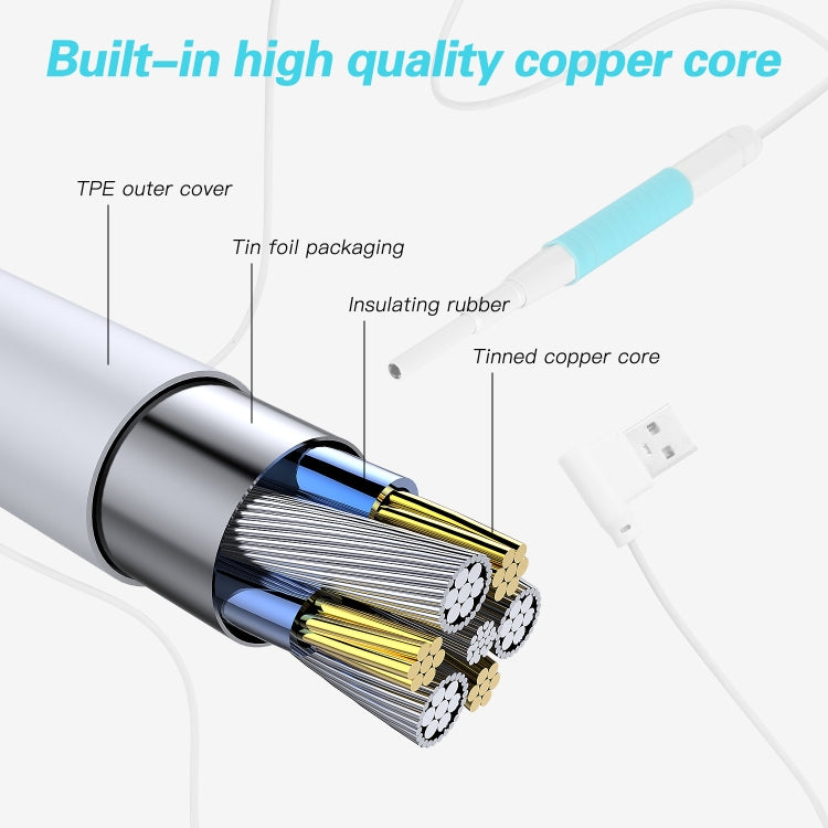 C01 شاشة عرض 4.3 بوصة منظار بصري للأذن HD1080P مع 6 مصابيح LED، القطر: 3.9mm، C01 3.9mm