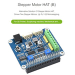 لوحة محرك خطوة Waveshare HRB8825 لـ Raspberry Pi، تشغل محركي خطوة، حتى 1/32 ميكروستيبينغ