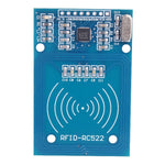 لوحة وحدة بطاقة RF IC استشعار مفتاح أمان RFID-RC522 DIY
