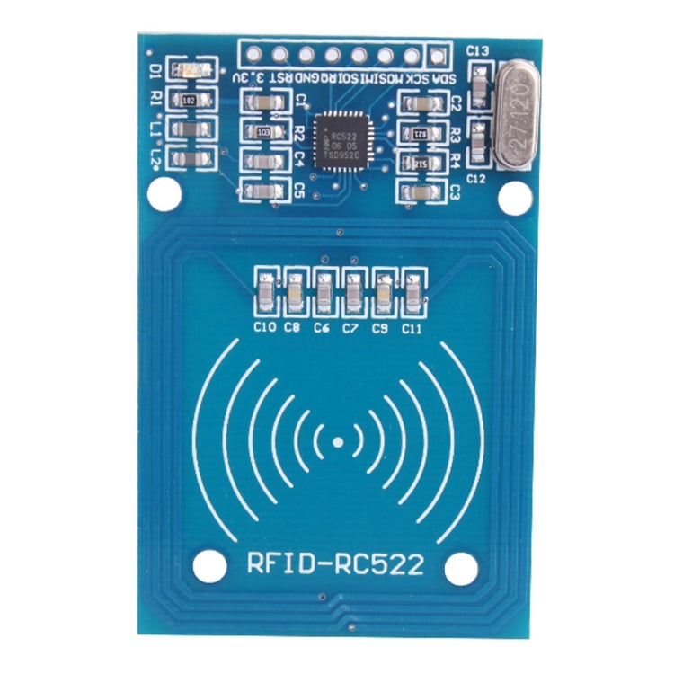 لوحة وحدة بطاقة RF IC استشعار مفتاح أمان RFID-RC522 DIY