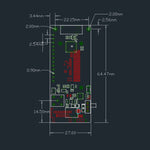 وحدة TTGO LORA32 V2.1 ESP32 شاشة OLED 0.96 بوصة بلوتوث واي فاي لاسلكية 915MHz SMA IP5306 مع هوائي، 915MHz