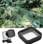 فلتر عدسة غطاء غوص مكعب 6 خطوط نجمة لكاميرا GoPro HERO4 /3+، فلتر نجمة لكاميرا GoPro HERO4 /3+
