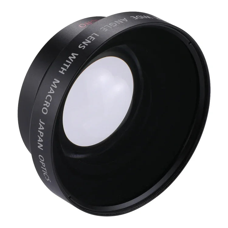 عدسة زاوية واسعة فائقة 62mm 0.43X مع عدسة ماكرو، 62mm