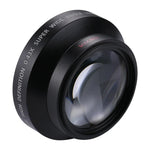 عدسة زاوية واسعة فائقة 62mm 0.43X مع عدسة ماكرو، 62mm