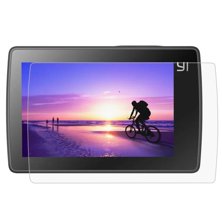 واقي شاشة LCD فائق الوضوح + فيلم واقي عدسة زجاجية للهيكل لكاميرا Xiaomi Xiaoyi II 4K