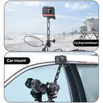 ذراع تمديد قبضة من الألمنيوم لكاميرات الحركة GoPro، Insta360، DJI وغيرها