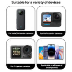 ذراع تمديد قبضة من الألمنيوم لكاميرات الحركة GoPro، Insta360، DJI وغيرها