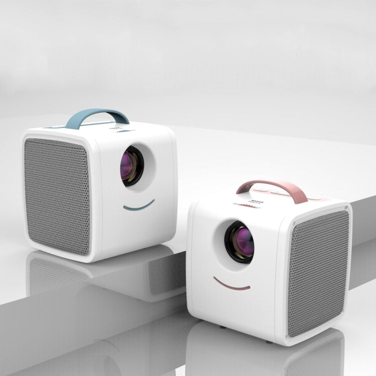 جهاز عرض فيديو للأطفال W-S1 بقوة 10W وسطوع 30 لومن بدقة HD 1080P بتقنية LCD، يدعم AV / USB / بطاقة Mini SD / HDMI / صوت