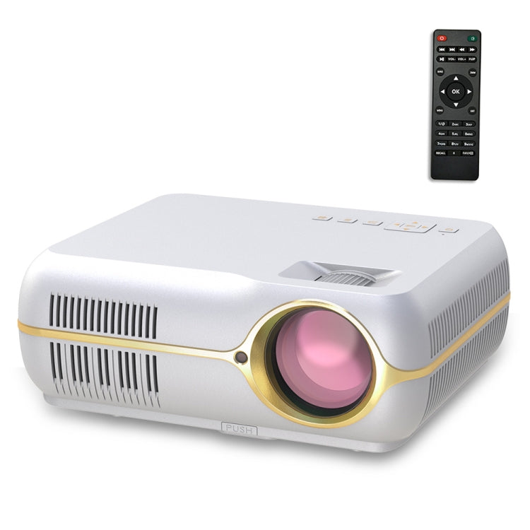 جهاز عرض ذكي DH-A10 بشاشة LCD بحجم 5.8 بوصة وسطوع 4200 لومن ودقة 1280 × 800P، مع جهاز تحكم عن بعد، نظام أندرويد 6.0، يدعم واي فاي، بلوتوث، HDMIx2، USBx2، VGA، AV IN/RCA، RJ45، LAN