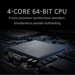جهاز عرض ذكي DH-A10 بشاشة LCD بحجم 5.8 بوصة وسطوع 4200 لومن ودقة 1280 × 800P، مع جهاز تحكم عن بعد، نظام أندرويد 6.0، يدعم واي فاي، بلوتوث، HDMIx2، USBx2، VGA، AV IN/RCA، RJ45، LAN