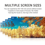 جهاز عرض ذكي DH-A10 بشاشة LCD بحجم 5.8 بوصة وسطوع 4200 لومن ودقة 1280 × 800P، مع جهاز تحكم عن بعد، نظام أندرويد 6.0، يدعم واي فاي، بلوتوث، HDMIx2، USBx2، VGA، AV IN/RCA، RJ45، LAN