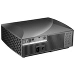 جهاز عرض ذكي Vivibright F30 بشاشة LCD بحجم 5.8 بوصة وسطوع 4200 لومن ودقة 1920 × 1080P Full HD مع جهاز تحكم عن بعد، يدعم إخراج صوت / SPDIF / مدخل AV / USB / HDMI، F30 أسود