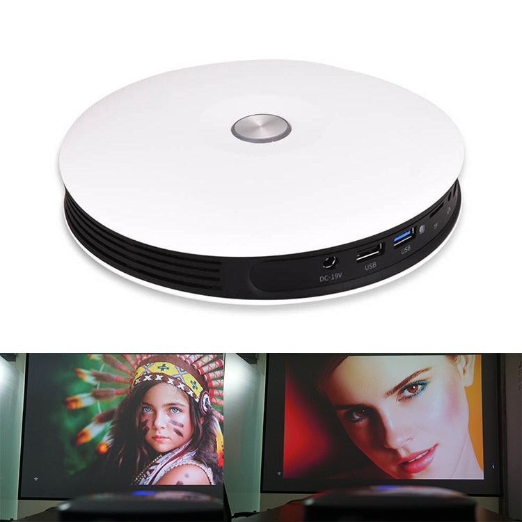 جهاز عرض ليزر ذكي ثلاثي الأبعاد Wejoy DL-S9 بسطوع 220 لومن ودقة 1280x720 720P أندرويد 6.0، يدعم بلوتوث وواي فاي، يدعم HDMI / USB x 2 / بطاقة TF