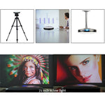 جهاز عرض ليزر ذكي ثلاثي الأبعاد Wejoy DL-S9 بسطوع 220 لومن ودقة 1280x720 720P أندرويد 6.0، يدعم بلوتوث وواي فاي، يدعم HDMI / USB x 2 / بطاقة TF